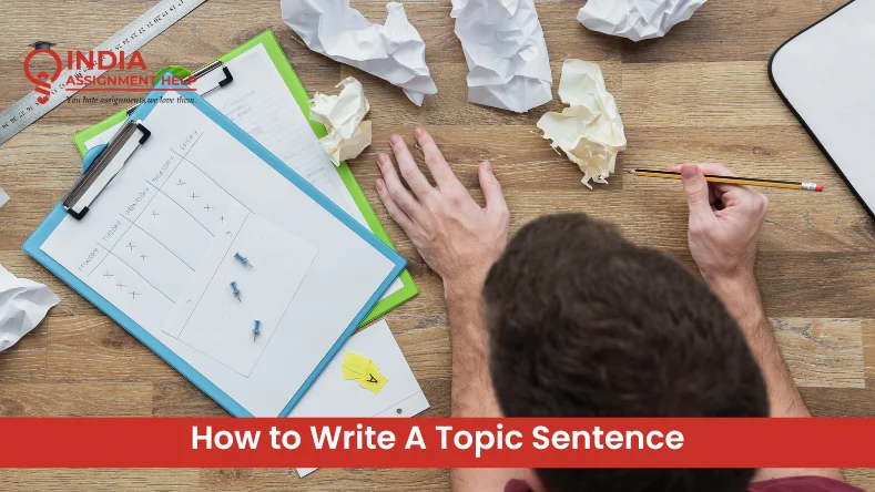 How to Write A Topic Sentence